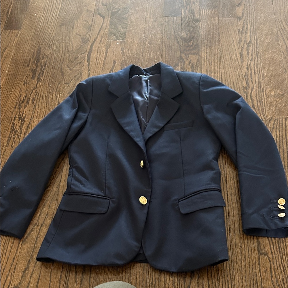 Classic Kids Navy Blazer with Gold Buttons